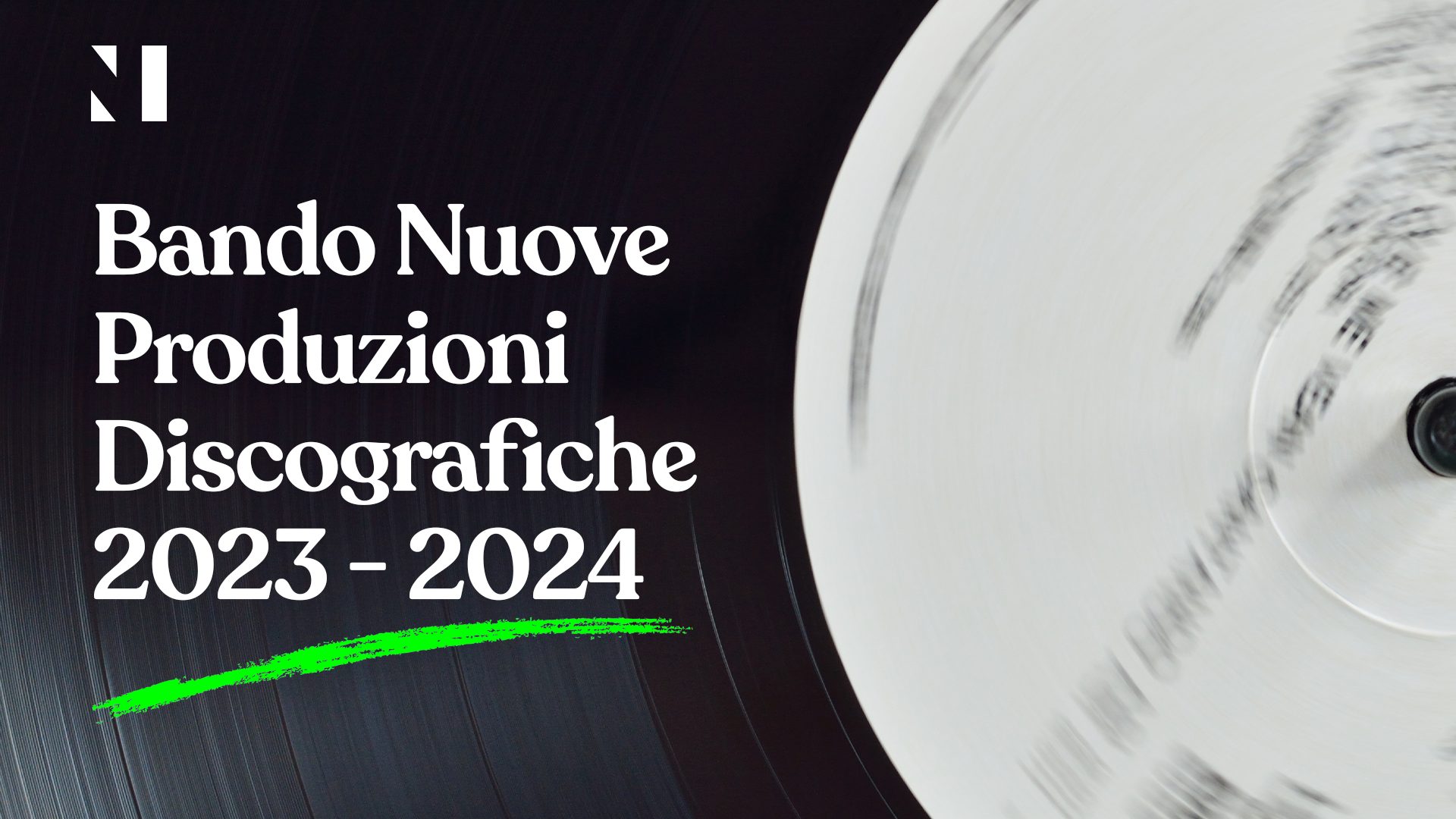 Bando Nuove Produzioni Discografiche 2023 – 2024