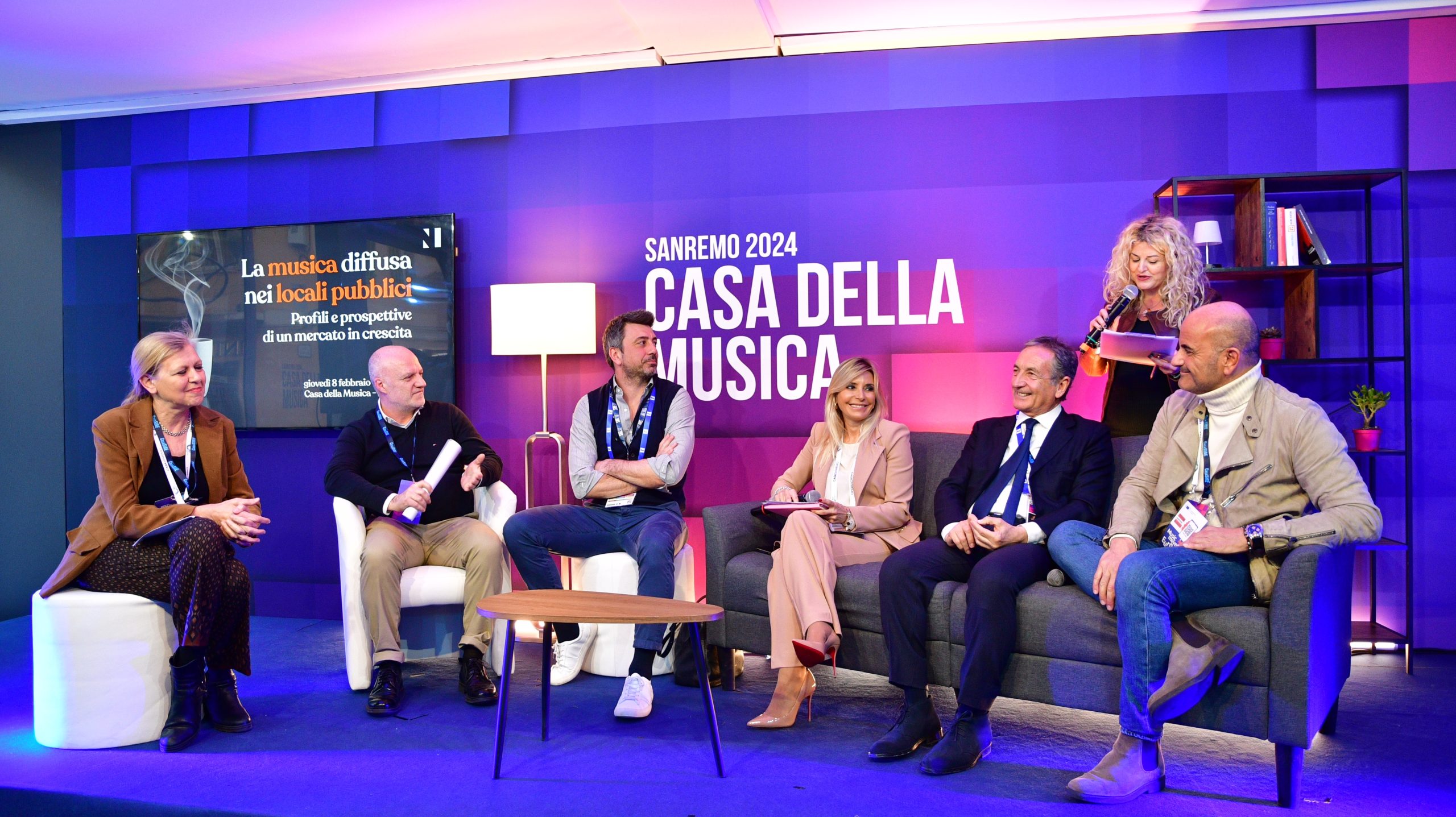 Sanremo 24: Panel NUOVO IMAIE sulla Musica diffusa nei Locali Pubblici