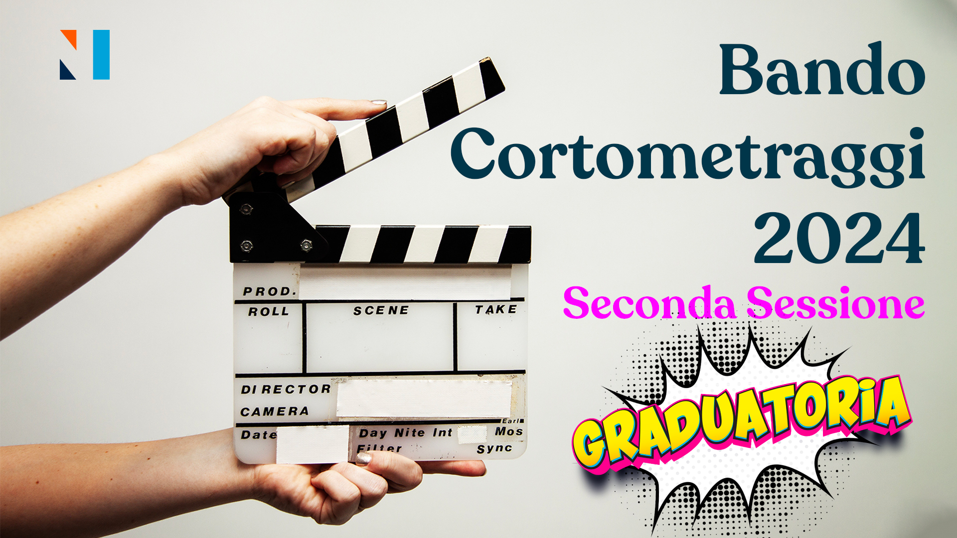 Bando Cortometraggi 2024, seconda sessione: pubblicata la graduatoria