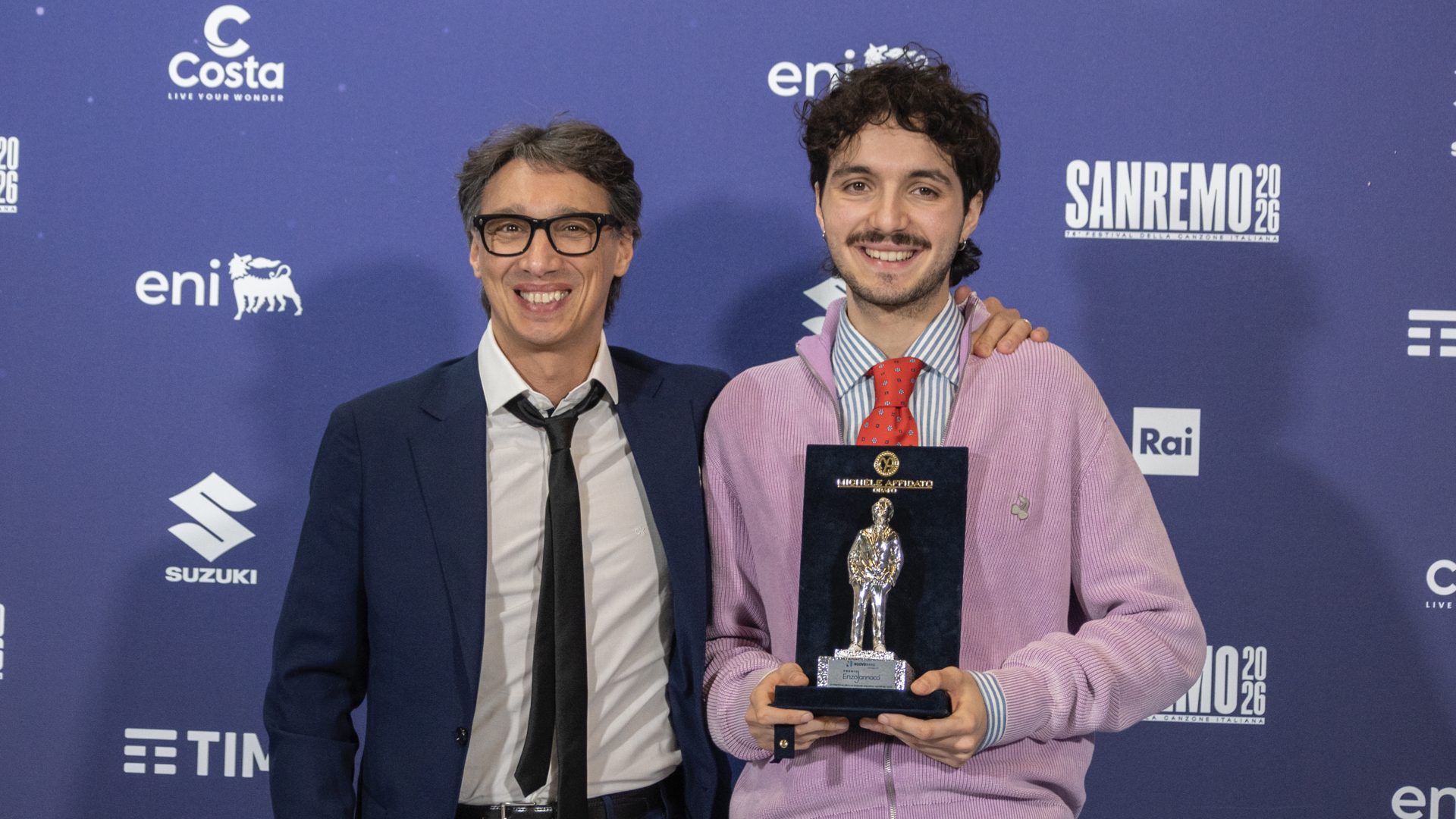 Sanremo: Mazzariello vince il PREMIO NUOVO IMAIE ENZO JANNACCI